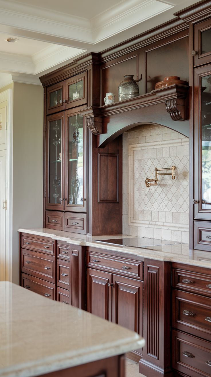 کابینت روکش چوب 9